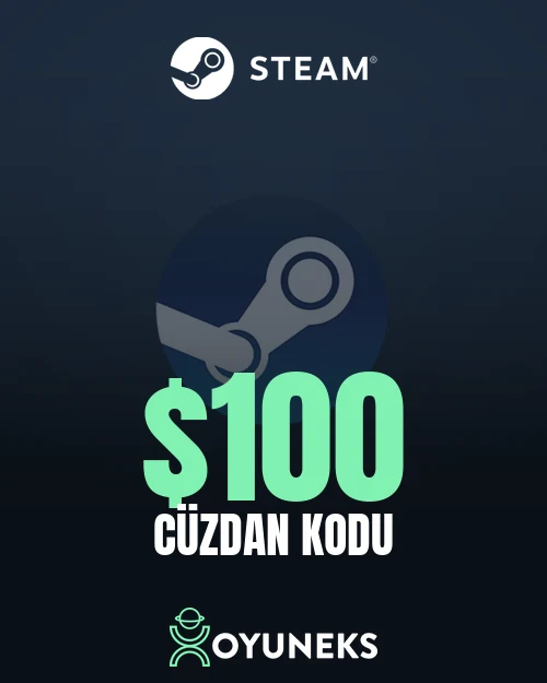 Steam Cüzdan Kodu 100 USD (MENA)
