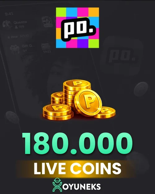 180.000 Poppo Live كوينز