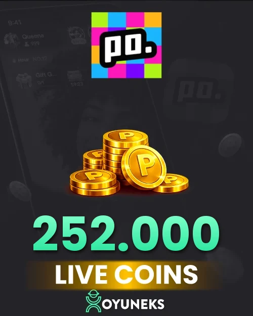252.000 Poppo Live كوينز