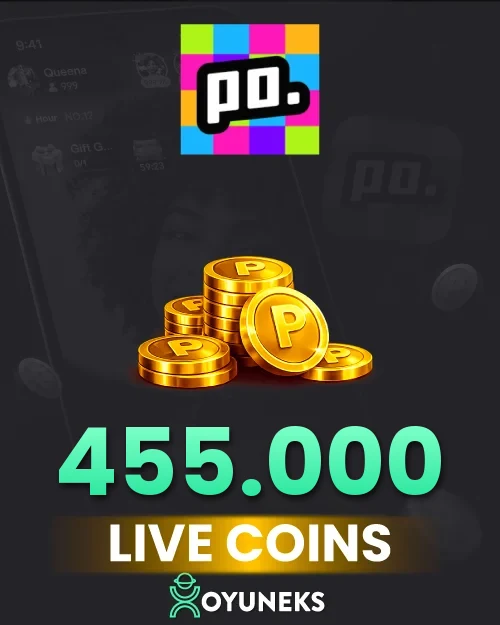 455.000 Poppo Live كوينز