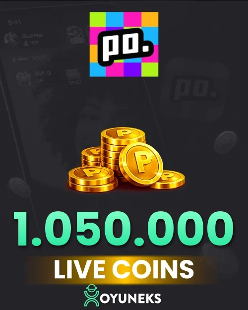1.050.000 Poppo Live كوينز