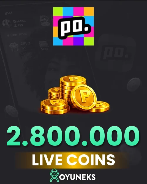 2.800.000 Poppo Live كوينز