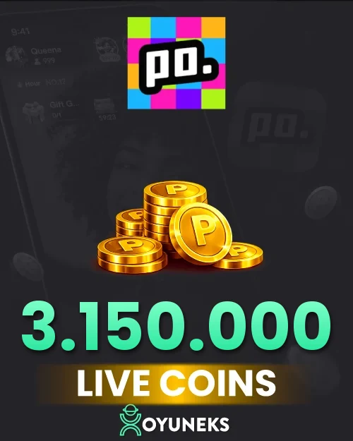 3.150.000 Poppo Live كوينز