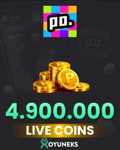4.900.000 Poppo Live كوينز